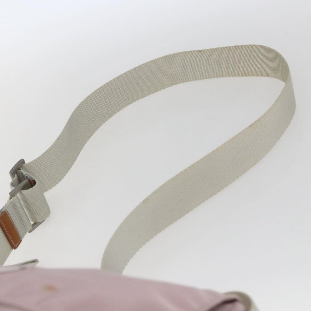 Authentic PRADA Shoulder Bag Nylon Pink Silver - Picture 6 of 16